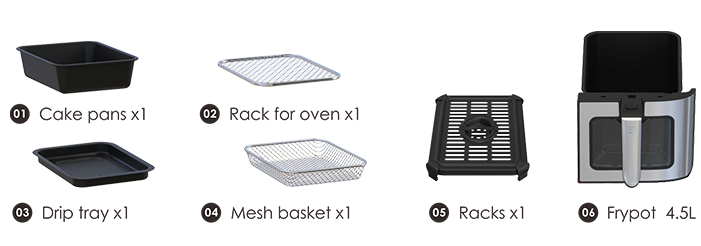 Standard Accessories